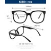 [One Colors] Non-prescription glasses Men's Big Frame Wellington Sunglasses UV