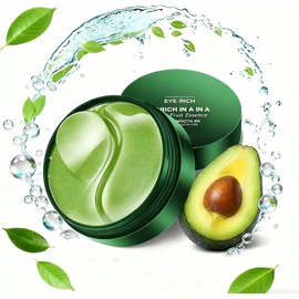 Parches Ojos de Aguacate con Colageno - Contorno de Ojos Hidratación 60pcs