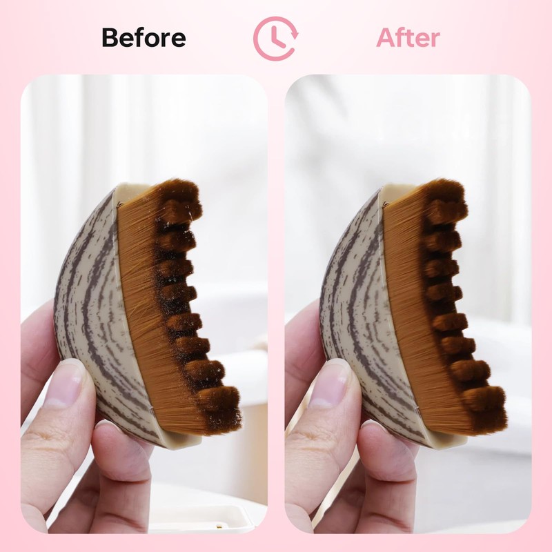 Silicone Brush Cleaner Mat, Compatible with Lymphatic Brush, Silicone Cleaning