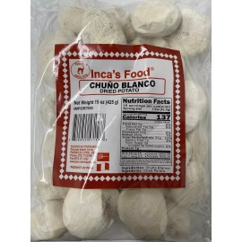 Inca's Food Chuno Blanco Dried Potato 15 Oz 425 G Peruvian Pack X 2