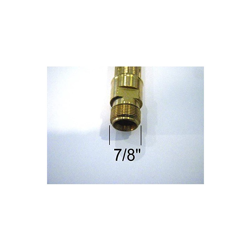 Series 300, 315c Type Torch Handle, 7/8 OD Thread. Oxygen-Acetylene