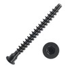 YaaYii M7 x 70mm Confirmat Screws Black 20 PCs, Hex