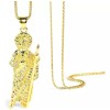 TENDER LIHOME Collar Medalla San Judas Tadeo Cadena Dije Acero