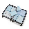 BETLLEMORY Packing Cubes 8 Sets Travel Luggage Organizers with Waterproof