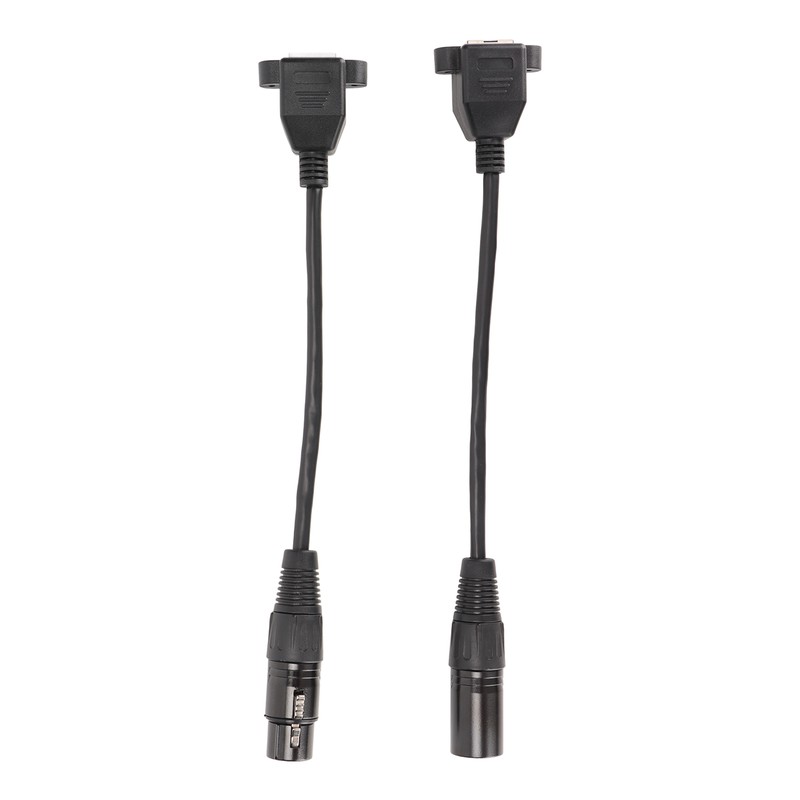 2pcs XLR3 to RJ45 Cable 3pin Plug and Play Female