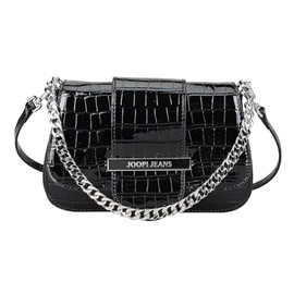 Joop Jeans Domenica Croco Paolina Shoulder Bag Xshf, black