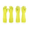 DABOGOSA Mamison 2 Pairs Reusable Waterproof Household Dishwashing Cleaning Rubber