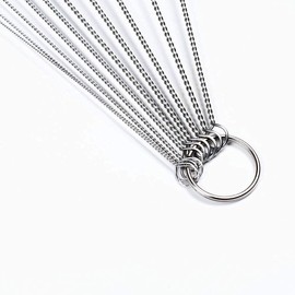 LIDAYUE Long Straw Brush, Nylon Pipe Tube Cleaner 8.2-ihch 10 Different Diameters Set of 10, Black