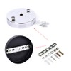 UtySty 4 Set Light Canopies Mounting Bracket Bar with Screws