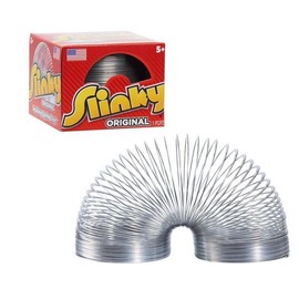 Slinky Walking Spring The Original Slinky Walking Spring Toy, 2.75-inch Diameter Metal Slinky, Fidget