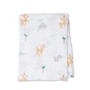 Lulujo Baby 100% Cotton Muslin Swaddle Blanket, 47 x 47-Inches,