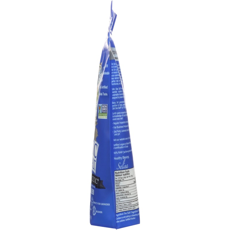 Light Grey Celtic Sea Salt 227g Resealable Bag