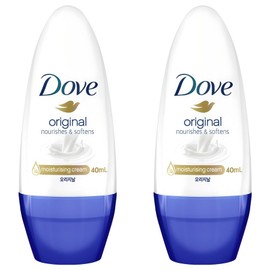 Dove Original Roll-On Deodorant, 40ml, 2 pcs / 도브 오리지날 롤온 데오드란트, 40ml, 2개