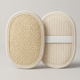 Esponja natural de lufa para cuerpo Strauss Home (2 unidades)