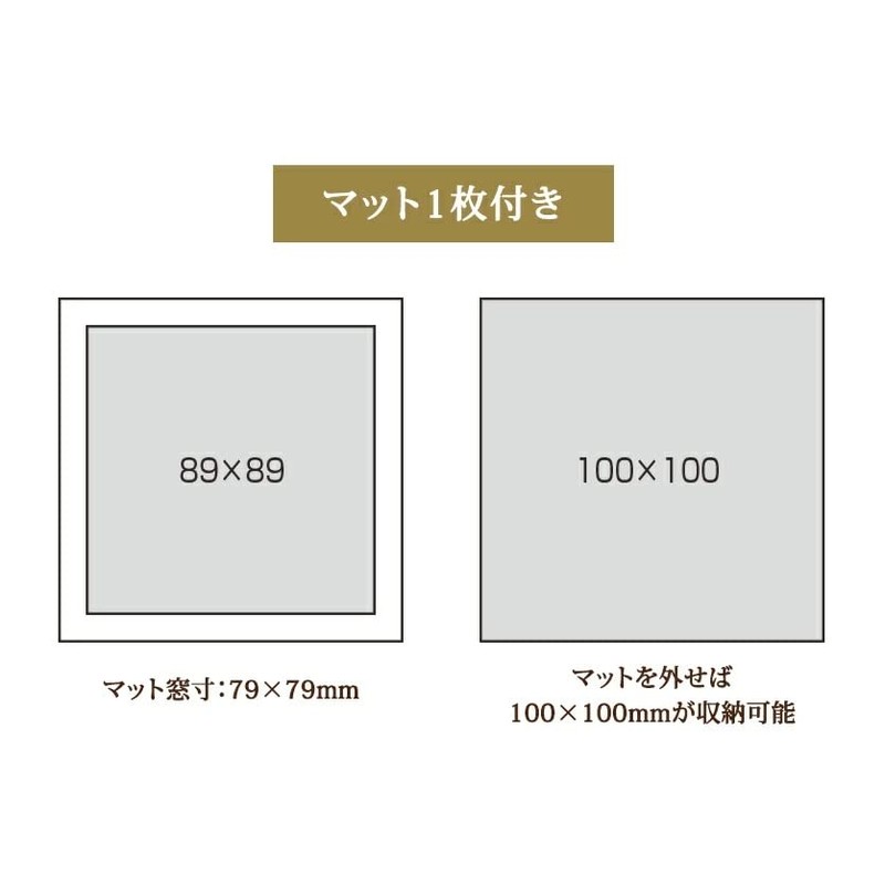 VANJOH 106701 Charme Frame, 3.9 inches (10 cm), Silver with