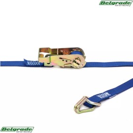 Kinedyne 711681-45PK 1" by 16' Heavy-Duty Wire Hook & D-Ring Ratchet Strap