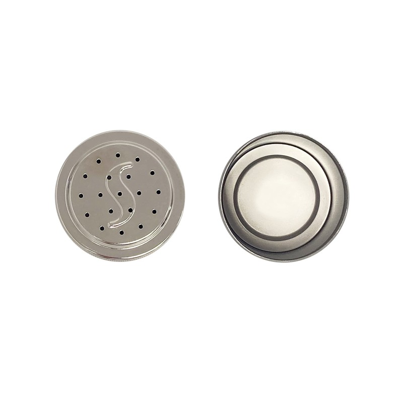 PRO Commercial Condiment Container (Salt) 18-8 Stainless Steel Condiment Can,