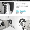 DURATECH 24-inch Heavy Duty Aluminum Straight Pipe Wrench, Adjustable Plumbing