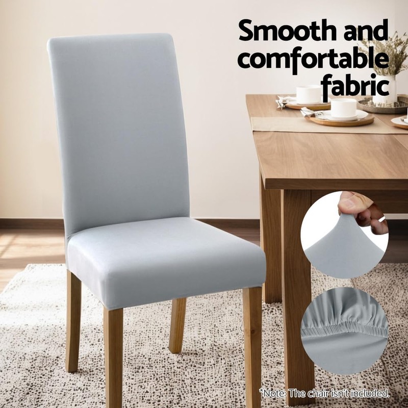 Artiss Dining Chair Covers 4X Slipcovers Spandex Stretch Banquet Wedding