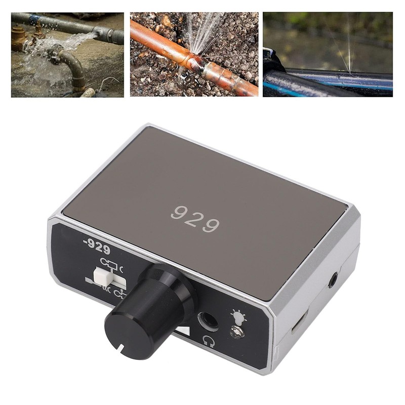 Water Leakage Detector, Underground Pipeline Leak Detection Tool, Compact &
