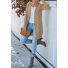 MEROKEETY Women's 2025 Fall Long Sleeve Snap Button Down Solid