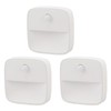 3PCS Plug in Night Light Motion Sensor Dusk to Dawn