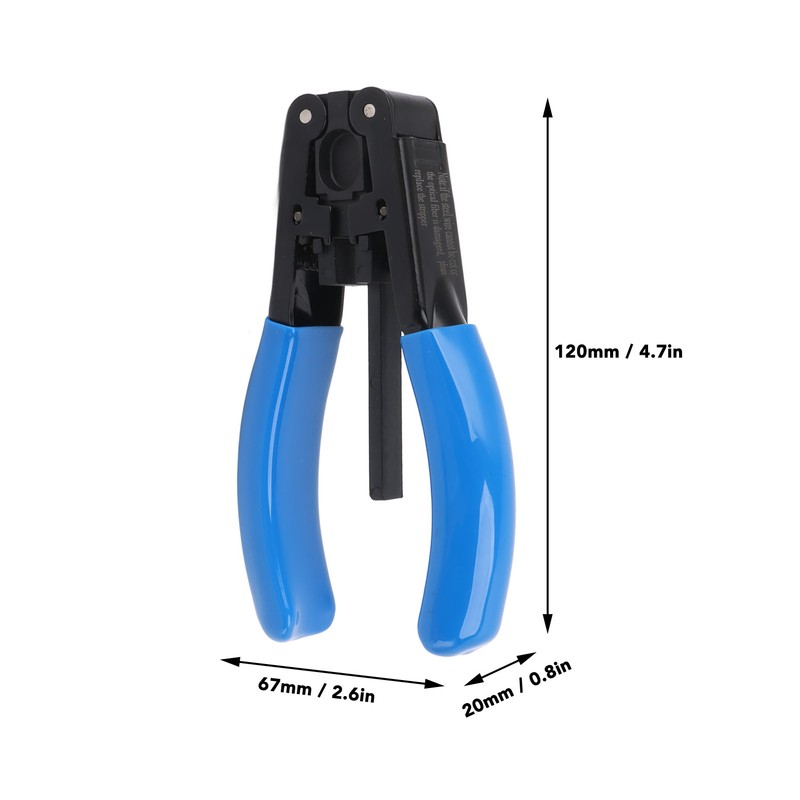 2.1x1.6mm Fiber Optic Stripper Optical Cable Stripper Pliers Portable Wire