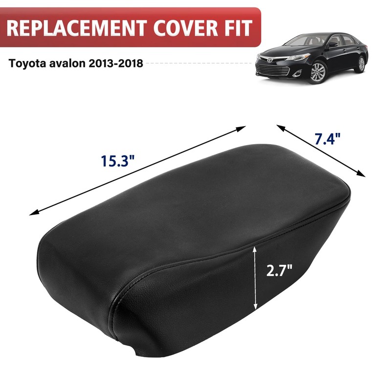 KBH Car Center Console Armrest Cover Replacement for Toyota Avalon