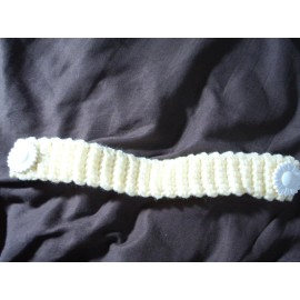 Handmade Mask Holder sunshine yellow