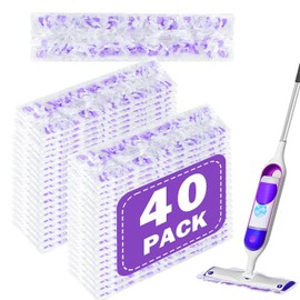 Power Mop Pads Refills for Swiffer PowerMop Multi-Surface Mopping Pad Disposable Replacement Mop Refill Pads Compatible with Swiffer PowerMop (40)