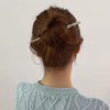 EZ PEACH Tortoise Shell Style Stick, Hair Stick, Hair Stick,