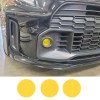 JDMFV Yellow Fog light Overlays TINT VINYL JDM (Fits: 2023