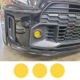 JDMFV Yellow Fog light Overlays TINT VINYL JDM (Fits: 2023 Corolla GR)
