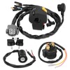 M MATI Handlebar Key Starter Relay Switch Kit for Honda