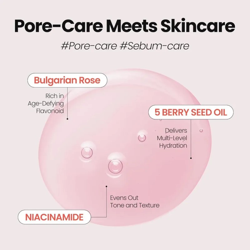 Maxclinic - Rose Vitamin Oil Foam - Limpiador Facial Coreano