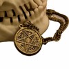 Devils Trap Gold Necklace / Pendant (Inspired by Supernatural Sam