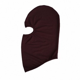 Maoko Pasamontañas con capucha fina, pasamontañas para niños (20 colores), Coffee, Talla única