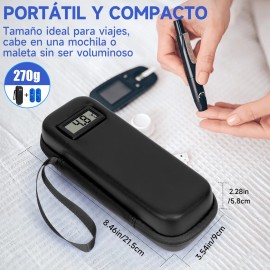 Hielera Para Insulina Estuche Para Insulina Práctico,negro