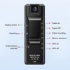 WiFi Body Camera 4K HD Motion Detection 1500mAh 180 Degree