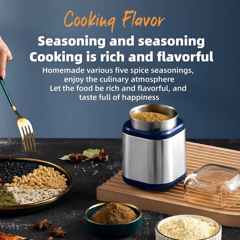 Electric Coffee Grinder 200W, Stainless Steel Blade Spice Grinder with