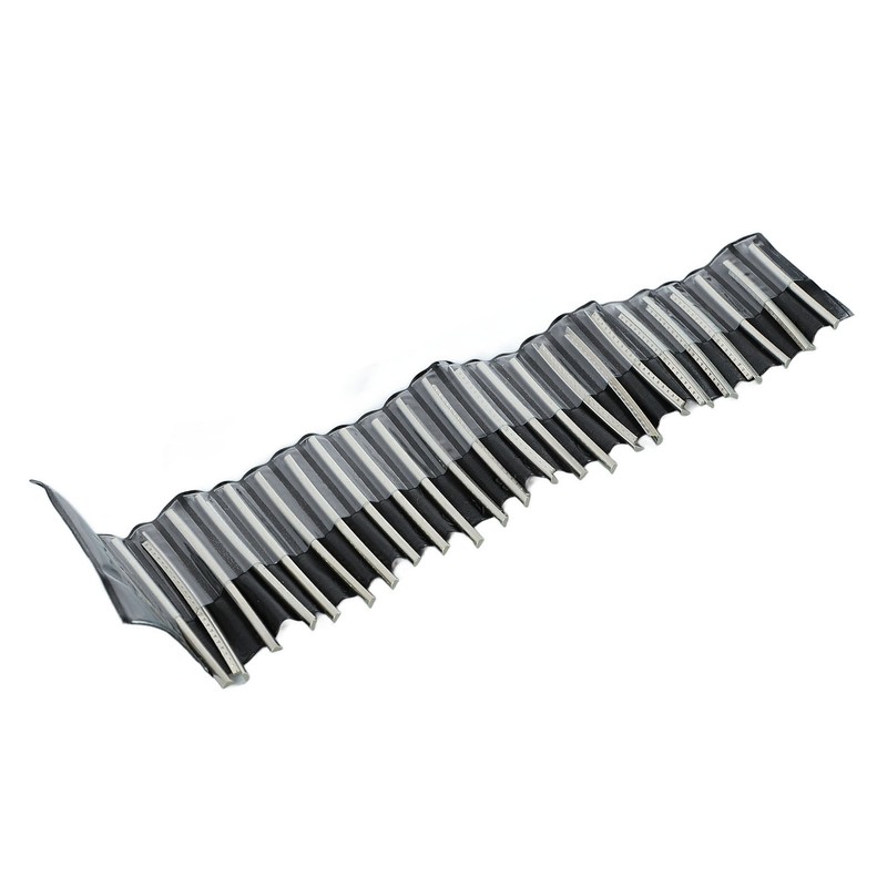 24Pcs Guitar Fret Wire Nickel Plated Alloy Copper Clear Bright