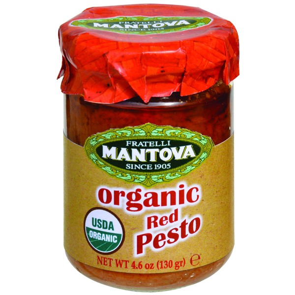 Mantova Organic Red Pesto 4.6 Oz