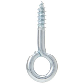 Merriway BH03851 (20 Pcs) Screw In Eye Steel BZP 20mm (3/4 inch) - Pack of 20 Pieces