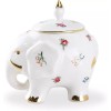 Grace's Teaware Grace Teaware Happy Elephant Dragonfly Butterfly Teapot/Sugar Creamer.