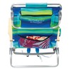 Tommy Bahama 5-Position Classic Lay Flat Folding Backpack Beach Chair,
