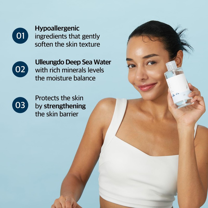 ROUND LAB Dokdo Toner/Exfoliating, Hydrating, Watery Type Toner (100ml)