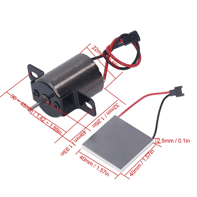 Fireplace Fan Motor, Fireplace Fan Accessories Replacement for Repair