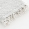 GAMUSI Fouta Pareo Beach Towel Light Honeycomb 190 x 180