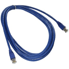 Leviton 5G460-10L GigaMax 5E Standard Patch Cord, Cat 5E, 10 Feet Length, Blue