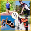 Jexine 450 Pcs 1-18 Athletes Hip Numbers 25 Set Each